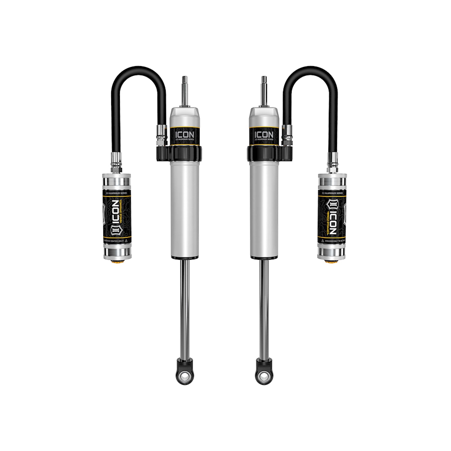 Pair 0-2in Front Shocks VS RR w/Upper Control Arm <br> 2011-2019 Chevy Silverado GMC Sierra 2500 3500 HD