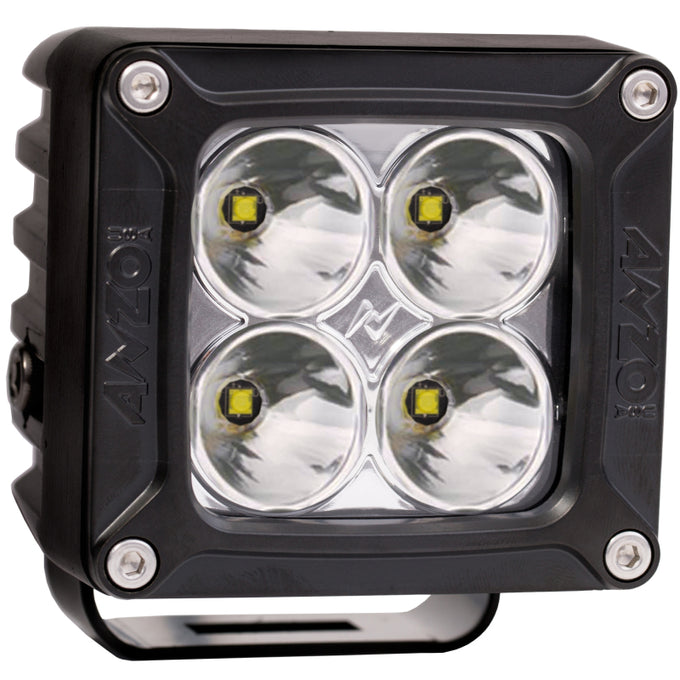 3in x 3in High Power LED Off Road Spot Light w/Harness<br> Universal