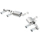 ATAK Axle-Back Exhaust System <br> 16-23 Chevy Camaro SS 6.2L V8