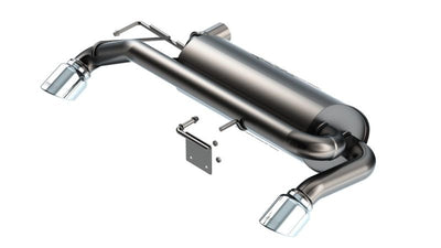 Touring Axle-Back Exhaust System <br> 21-24 Ford Bronco 2.7L V6