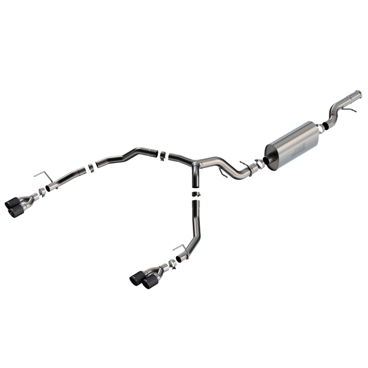 Touring Cat-Back Exhaust System <br> 21-24 Chevy Tahoe Premier/ High Country/ Z71/ RST