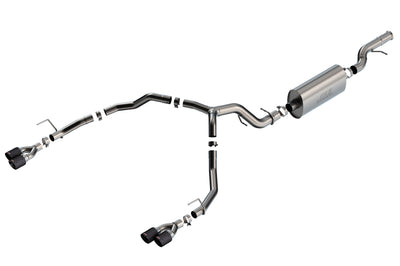 Touring Cat-Back Exhaust System <br> 21-24 Chevy Tahoe Premier/ High Country/ Z71/ RST