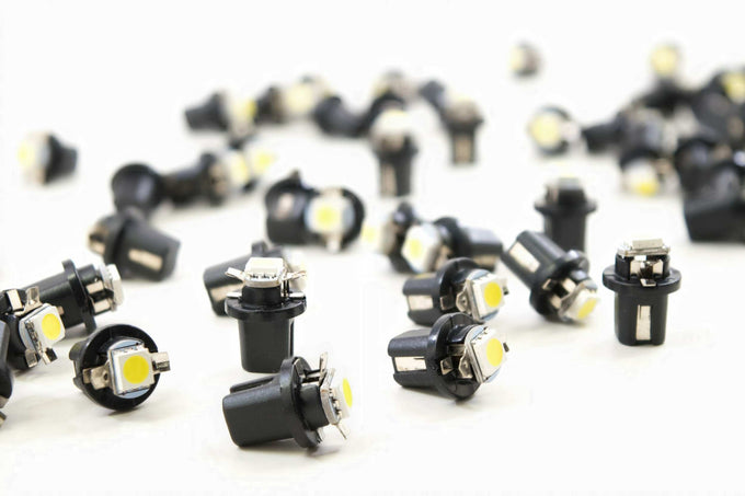 LED Light Bulb B8.5D: Profile Crown <br> Fit Cross Compatible Sizes B8.3D, B8.4D or B8.5D