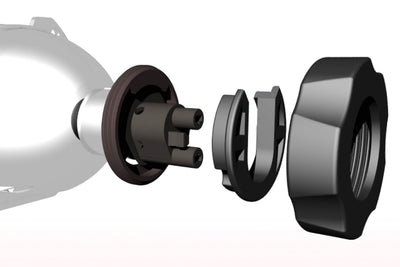 Mini H1 MotoHolders Bulb Holders <br>Universal