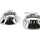 E46-R Extended Projector Chrome Shroud <br>Universal