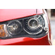 E46-R Extended Projector Chrome Shroud <br>Universal