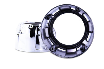 Chrome Mini Gatling Gun Projector Shroud <br>Universal