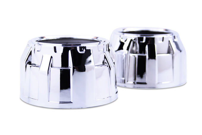 Chrome Mini Gatling Gun Projector Shroud <br>Universal