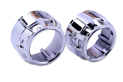 Chrome Mini Gatling Gun Projector Shroud <br>Universal