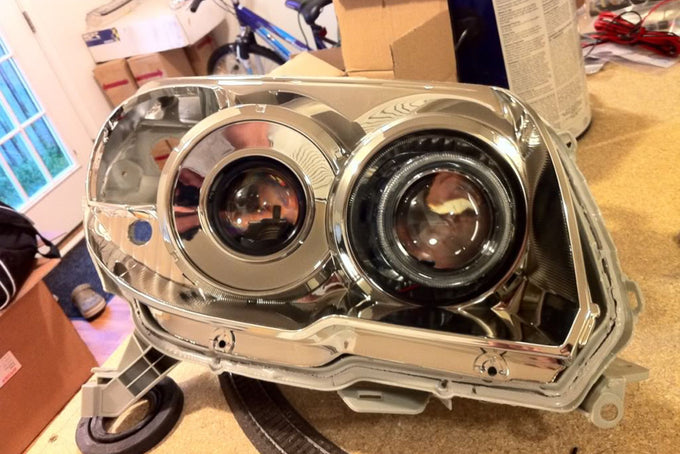 Mini Graphite Projector Shroud <br>Universal
