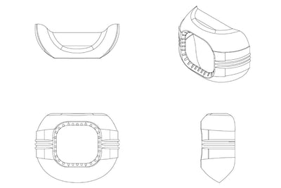 Ocular Projector Shroud <br>Universal