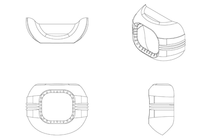 Ocular Projector Shroud <br>Universal