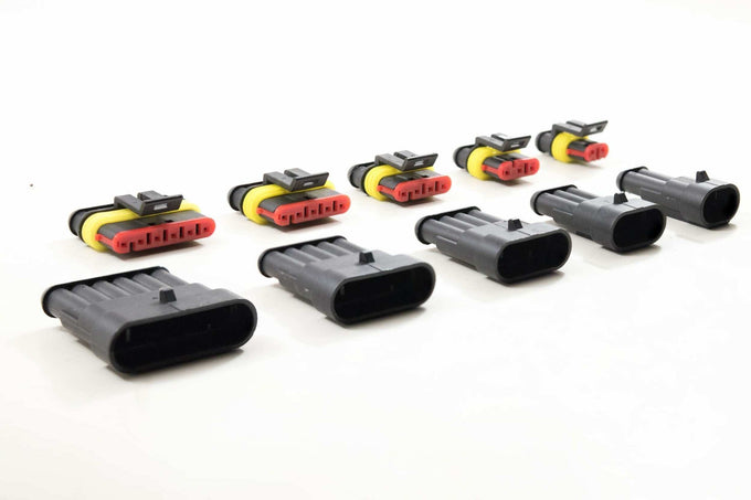 AMP Female - 2 pin Connector <br>Universal
