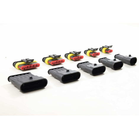 AMP Female 3 pin Connector <br>Universal