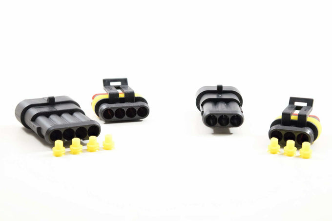 AMP Male Connector <br>6 pin,universal