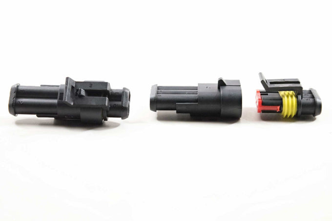 AMP Female - 2 pin Connector <br>Universal