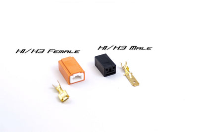 H13/9008 (Female), w/ Pins Connector <br>Universal