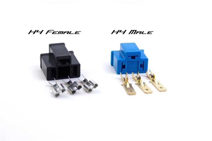 9007/9004 (Female), w/ Pins Connector <br>Universal