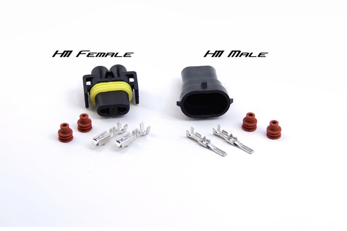 H1/H3 (Male), w/ 5 in. Wiring Pigtail <br>Universal