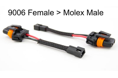 Adapter: 9006 Female to Molex Male <br>Universal