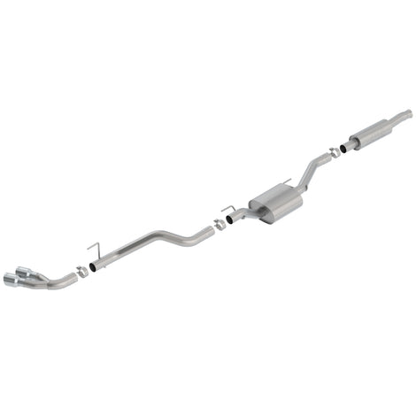 S-Type Cat-Back Exhaust System <br> 20-22 Jeep Gladiator 3.6L V6