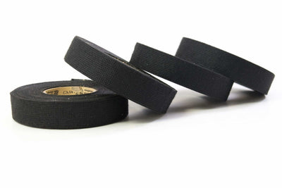 0.001 in x 0.748 in. x 49.21ft Tape: Cloth Wire Harness <br>Universal