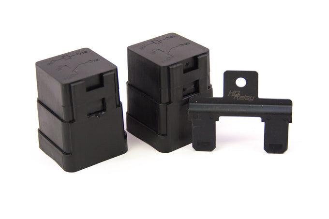 4 Pin Dual Relay Mounting Bracket <br>Universal