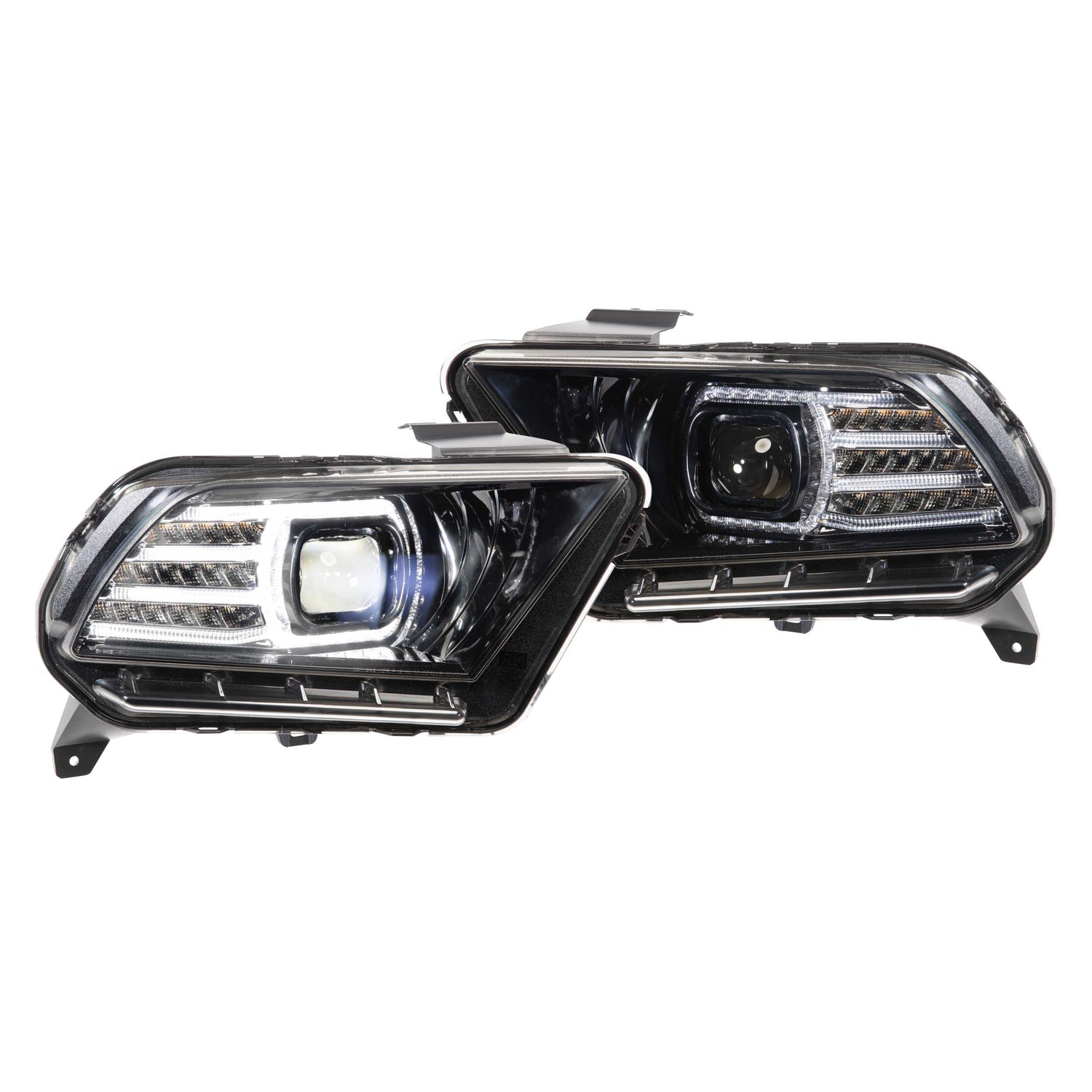 XB LED Headlights (Pair) <br> 10-12 Ford Mustang