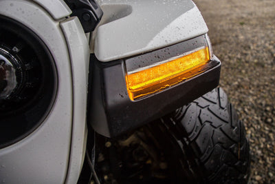 Fender DRL/Signals(Smoked) (Pair) <br>Jeep Wrangler JL/JT