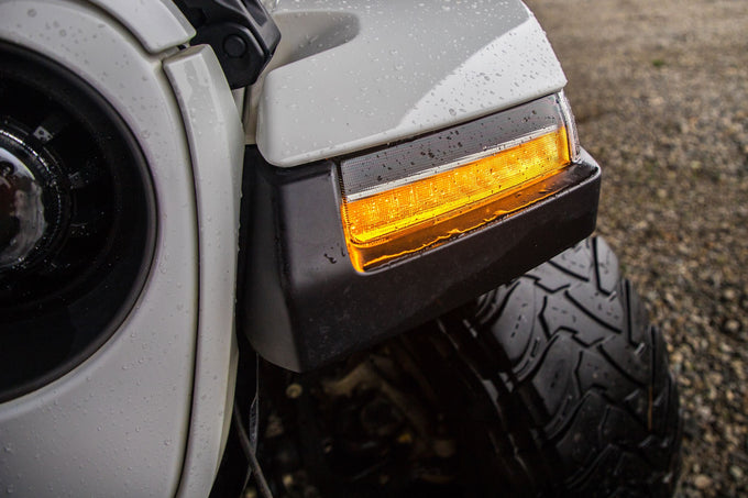 Fender DRL/Signals(Smoked) (Pair) <br>Jeep Wrangler JL/JT