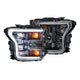 XB LED Headlights (Pair/ASM/White DRL) <br>15-17 Ford F150