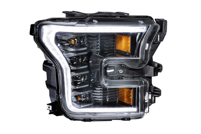 XB LED Headlights (Pair/ASM/White DRL) <br>15-17 Ford F150