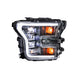 XB LED Headlights (Pair/ASM/White DRL) <br>15-17 Ford F150