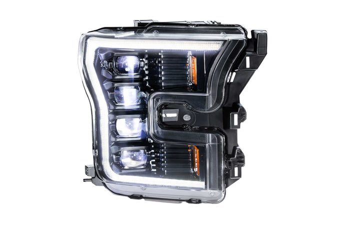 XB LED Headlights (Pair/ASM/White DRL) <br>15-17 Ford F150