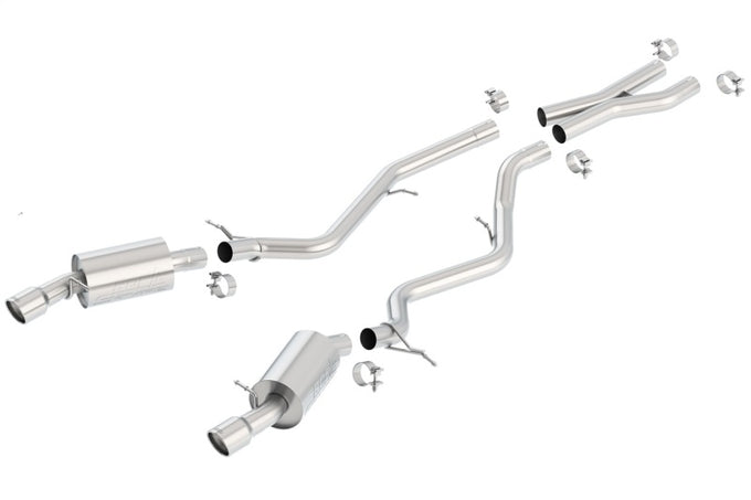 S-Type Cat-Back Exhaust System <br> 07-10 BMW 335i 3L 07-08 BMW 335xi 3L L6