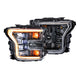 XB LED Headlights (Pair/ASM/Amber DRL)<br>15-17 Ford F150