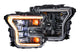 XB LED Headlights (Pair/ASM/Amber DRL)<br>15-17 Ford F150