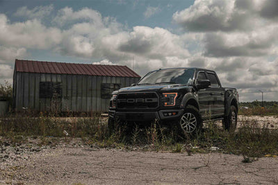 XB LED Headlights (Pair/ASM/Amber DRL)<br>15-17 Ford F150