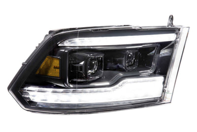 XB LED Headlights (Pair/ASM) <br>09-18 Dodge Ram 1500/HD