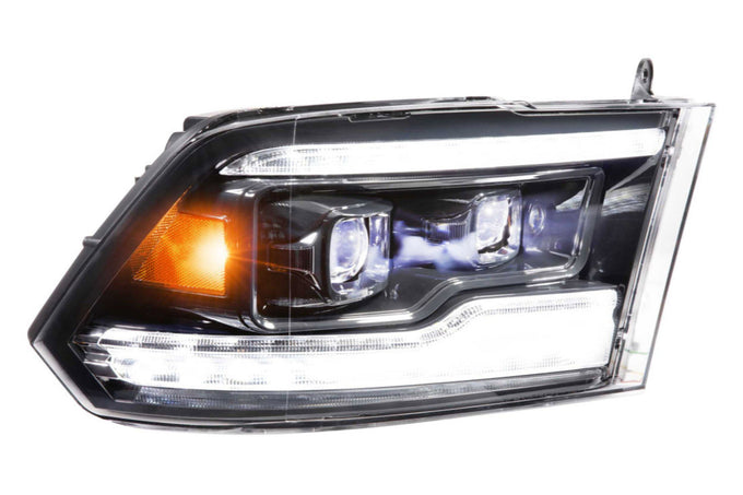 XB LED Headlights (Pair/ASM) <br>09-18 Dodge Ram 1500/HD