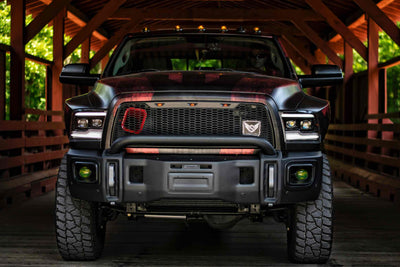 XB LED Headlights (Pair/ASM) <br>09-18 Dodge Ram 1500/HD