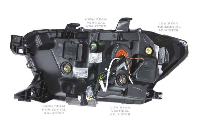 XB LED Headlights (Pair/ASM) <br>16-23 Toyota Tacoma