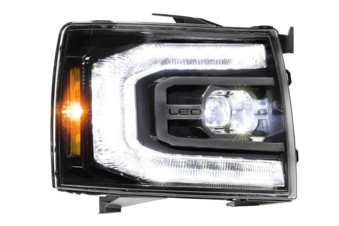XB LED Headlights (Pair / ASM / Gen II) <br> 07-13 Chevy Silverado