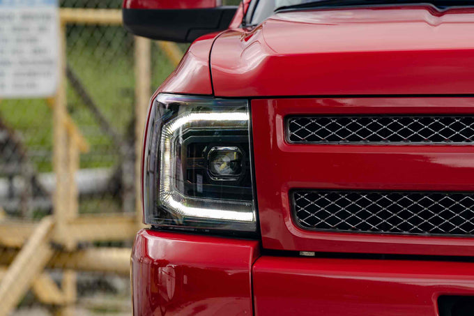 XB LED Headlights (Pair / ASM / Gen II) <br> 07-13 Chevy Silverado