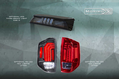 XB LED Headlights (Pair/ASM) <br>14-21 Toyota Tundra