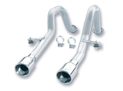 Straight Pipe Cat-Back Exhaust System <br> 97-04 Chevy Corvette 5.7L V8
