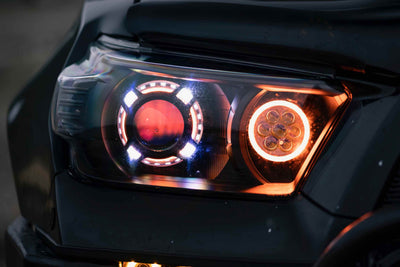 Demon Eye: Profile OneColor (Blue) <br> HEADLIGHTS: Any with projectors (custom mounting)