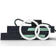 6 in.Profile Pivot Strip w/ Driver (Dual Red) <br> Fit Input: Tinned (Bare) Wire