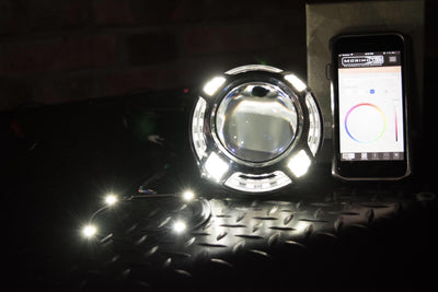 Panamera Projector Shroud Insert: Profile Pixel (RGB) <br>Universal