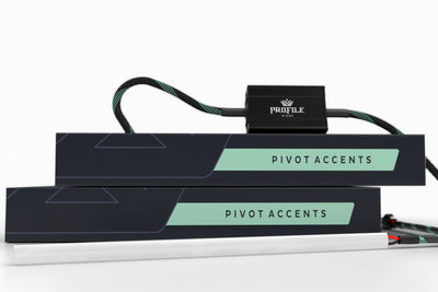 6 in.Profile Pivot Strip (Switchback Sequential) <br> Fit Input: Tinned (Bare) Wire